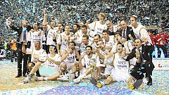 El Madrid arrebata al Barça el trono de la Copa del Rey de baloncesto en su casa (74-91)