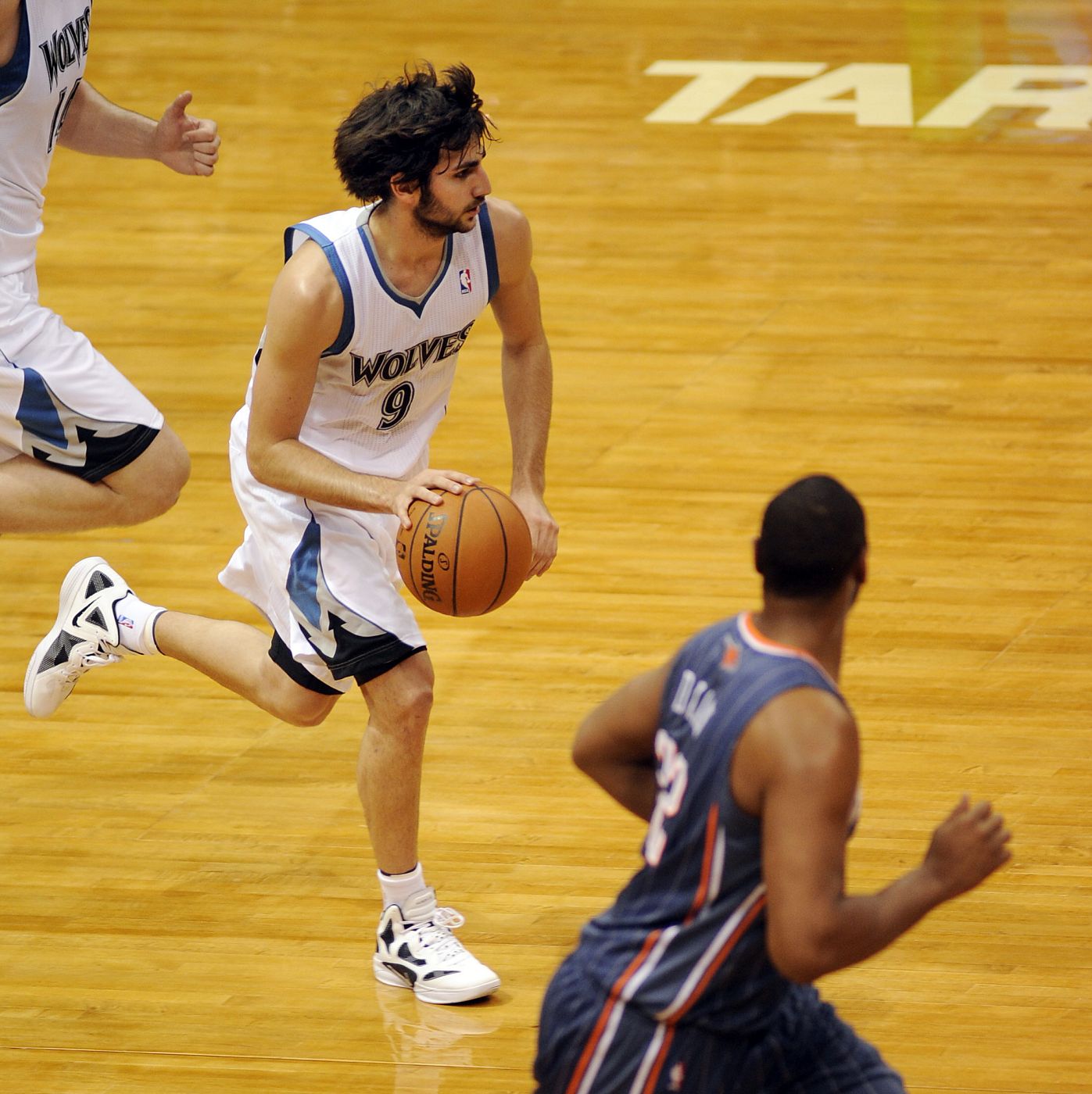 El jugador de los Timberwolves de Minnesota, el español Ricky Rubio