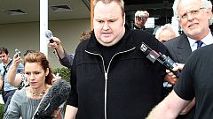 Libertad condicional para Kim 'Dotcom', el fundador de Megaupload