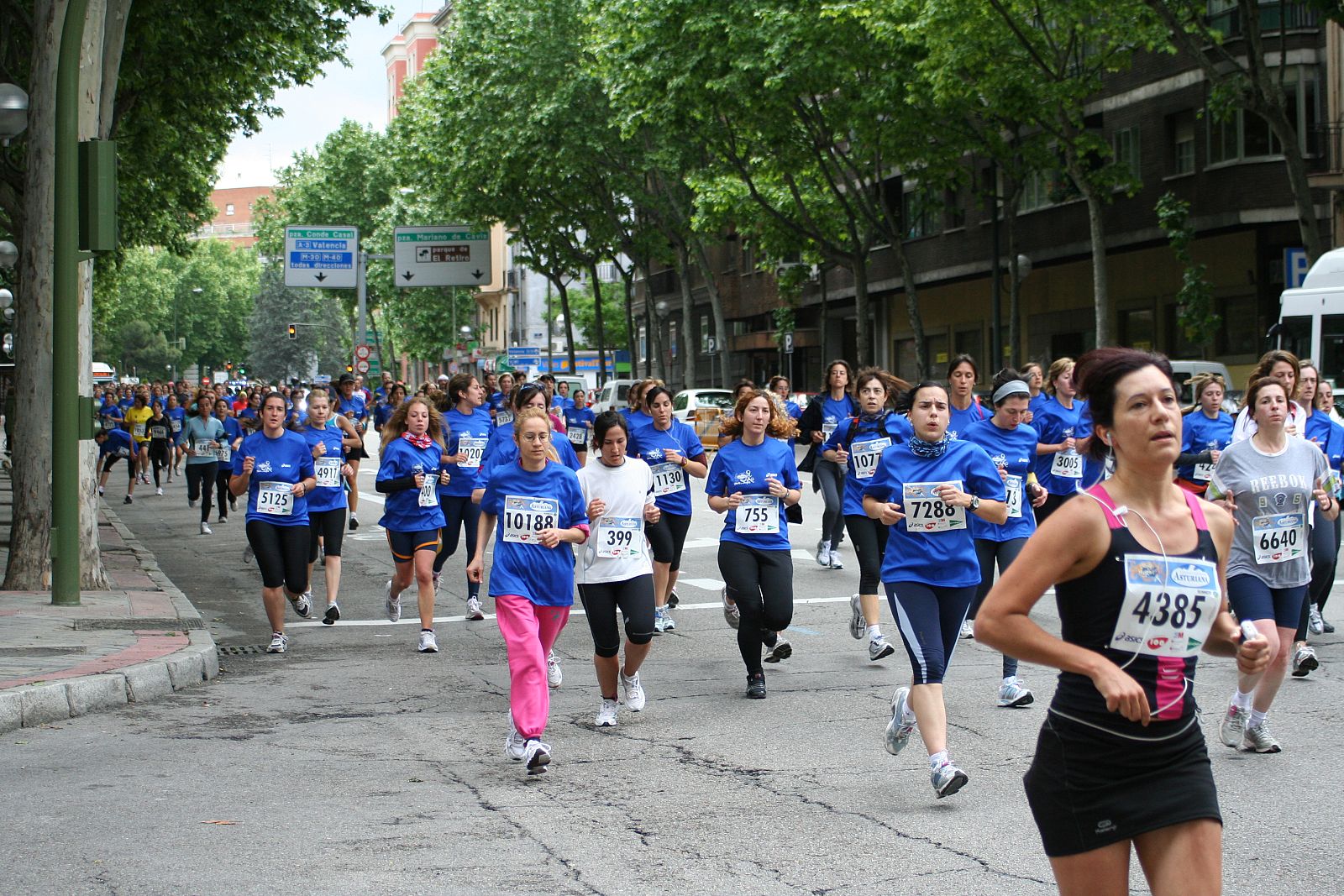 El tiempo de Madrid ha acompañado a las participantes en la IV Carrera de la Mujer