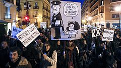 Miles de estudiantes valencianos reivindican una educación pública de calidad