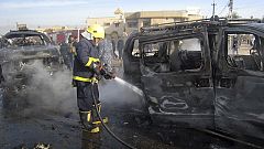 Medio centenar de muertos en una ola de atentados en Bagdad