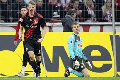 El Bayer Leverkusen gana en Colonia (0-2) y se mantiene arriba en la Bundesliga