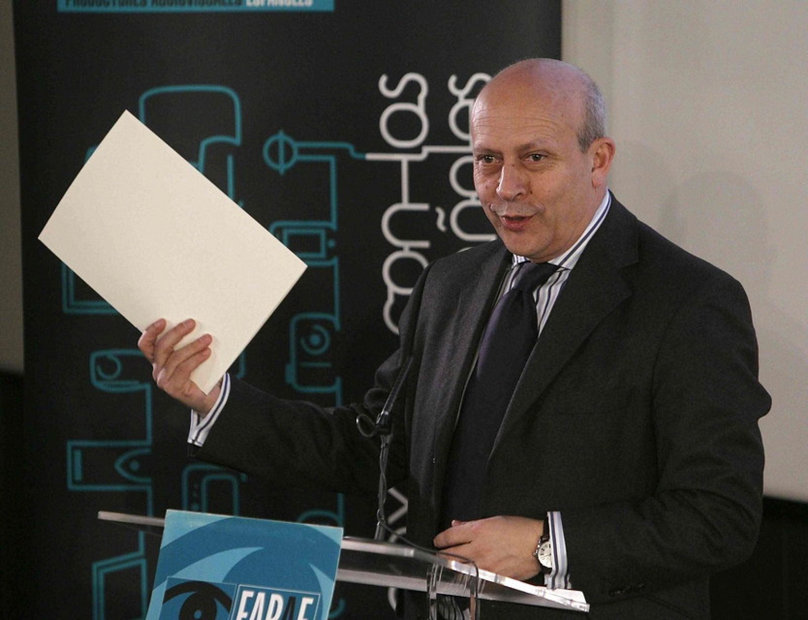 El ministro de Educación, Cultura y Deportes, José Ignacio Wert