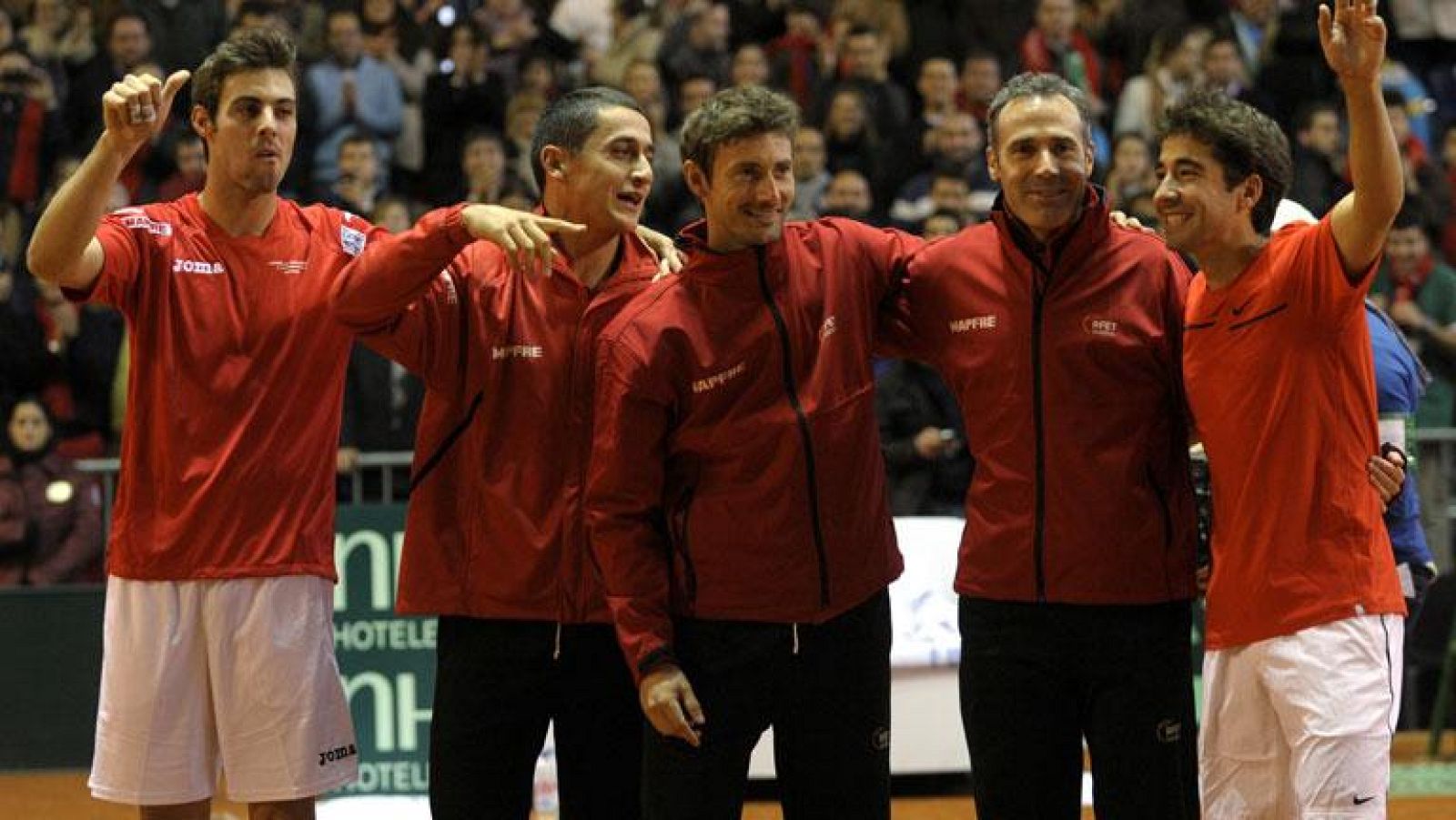 España pasa a cuartos de final de la Copa Davis