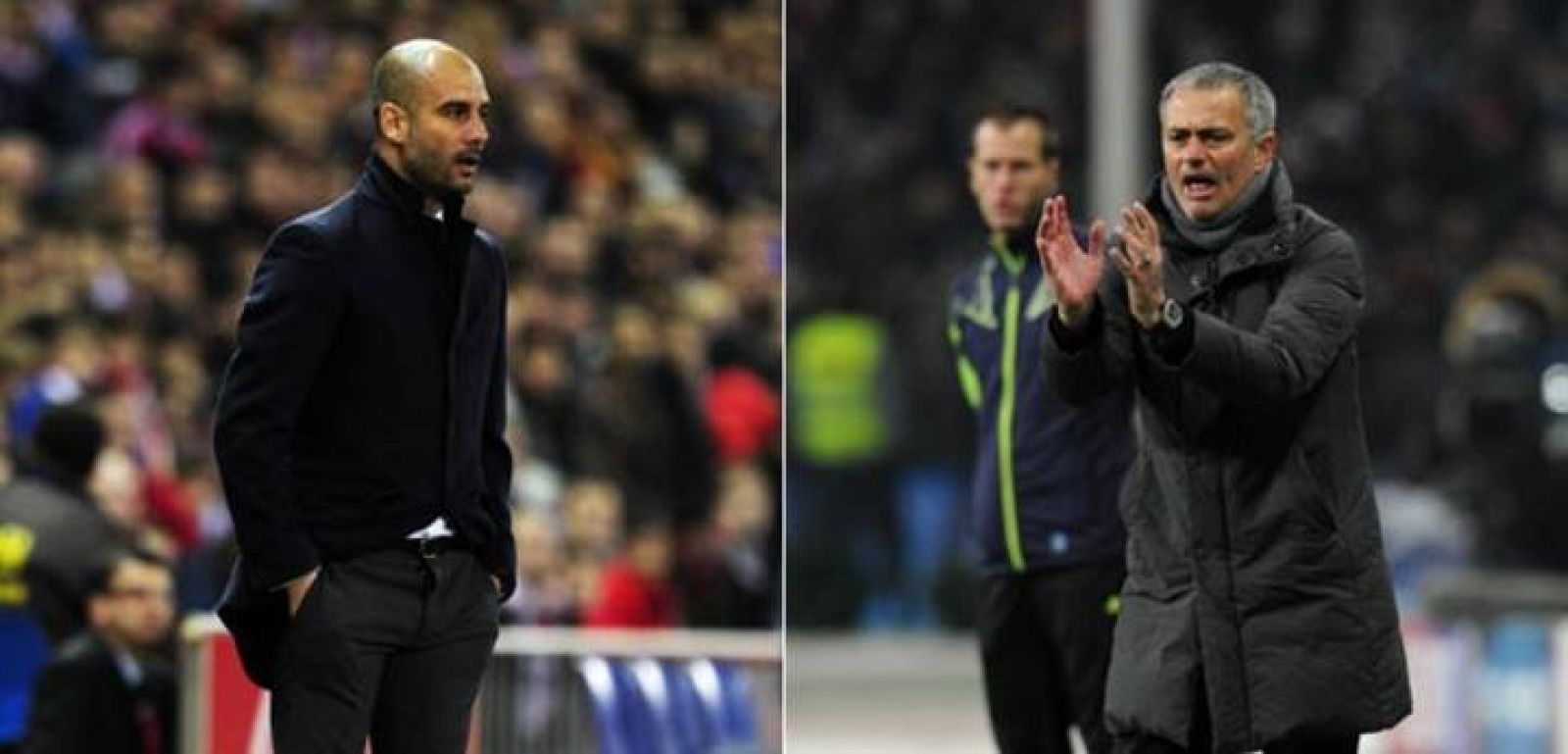 Guardiola y Mourinho