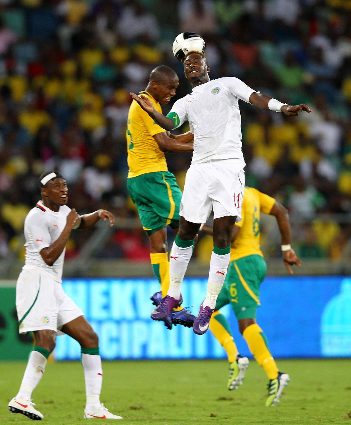 Amistoso Suráfrica - Senegal de fútbol