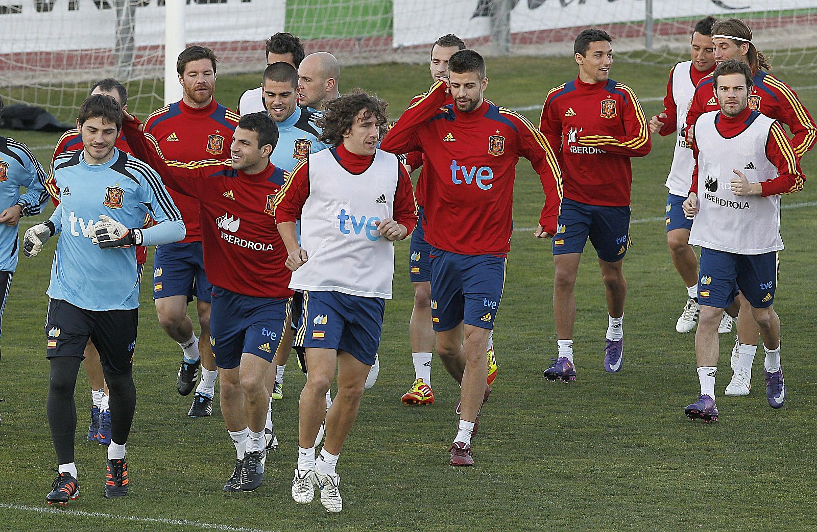 ENTRENAMIENTO SELECCIÓN ESPAÑOLA DE FÚTBOL