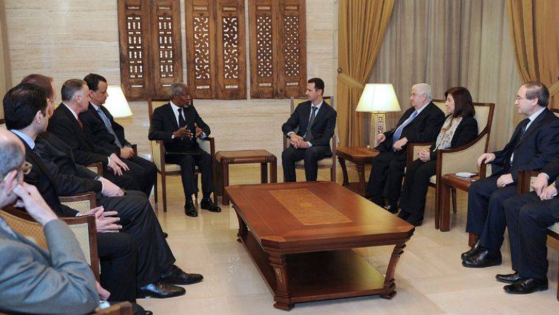 El enviado de la ONU para siria insta a Asad a "dar pasos concretos" para salir de la crisis