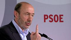 Alfredo Pérez Rubalcaba: "Rajoy todavía está a tiempo de evitar la huelga general"