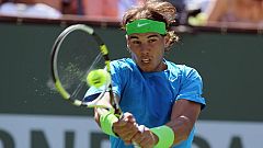 Nadal arrolla a Mayer en su plácido debut en Indian Wells