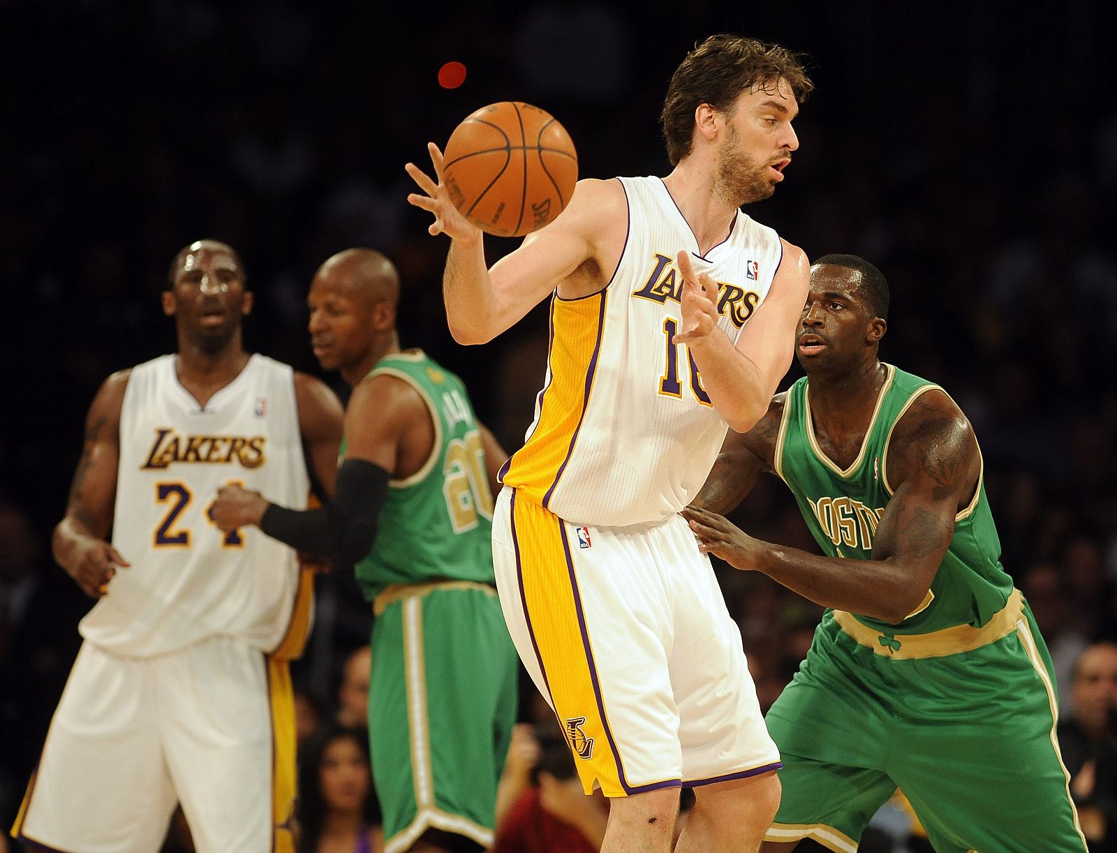 LAKERS DE LOS ÁNGELES VS. CELTICS DE BOSTON