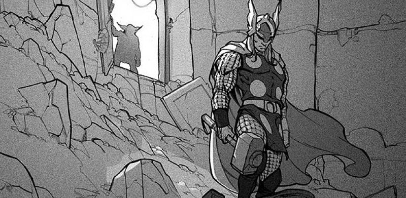 Pepe Larraz, un joven dibujante madrileño que triunfa en EE.UU, en la serie 'Thor'