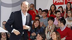 Rubalcaba define el copago como un "repago" y dice que es un "impuesto a la enfermedad"