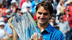 Federer muestra su mejor versión y logra su cuarta corona de Indian Wells
