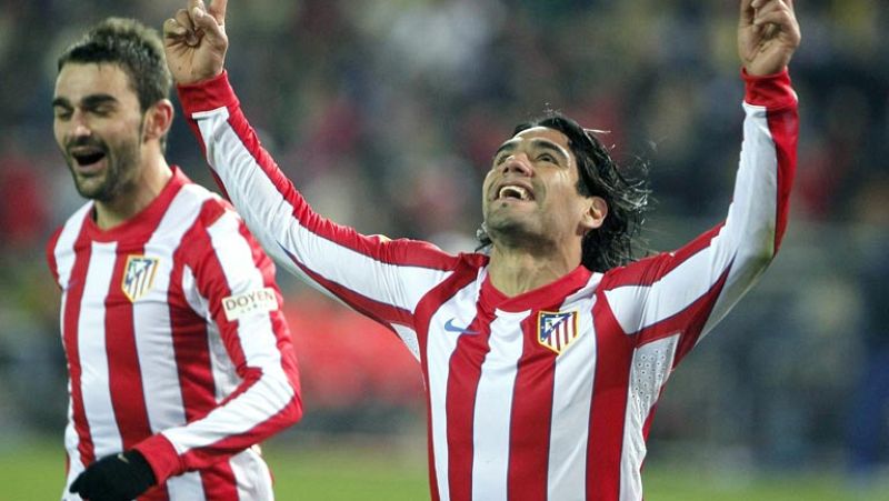 Falcao se aprovecha de un Athletic desconocido (2-1)