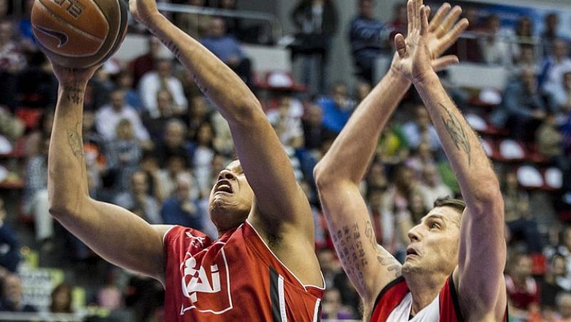 El CAI Zaragoza sigue soñando con el 'play-off' tras ganar al Assignia Manresa (72-71)
