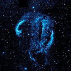 Captan detalles nunca vistos de la nebulosa Cygnus Loop, la más grande y cercana a la Tierra