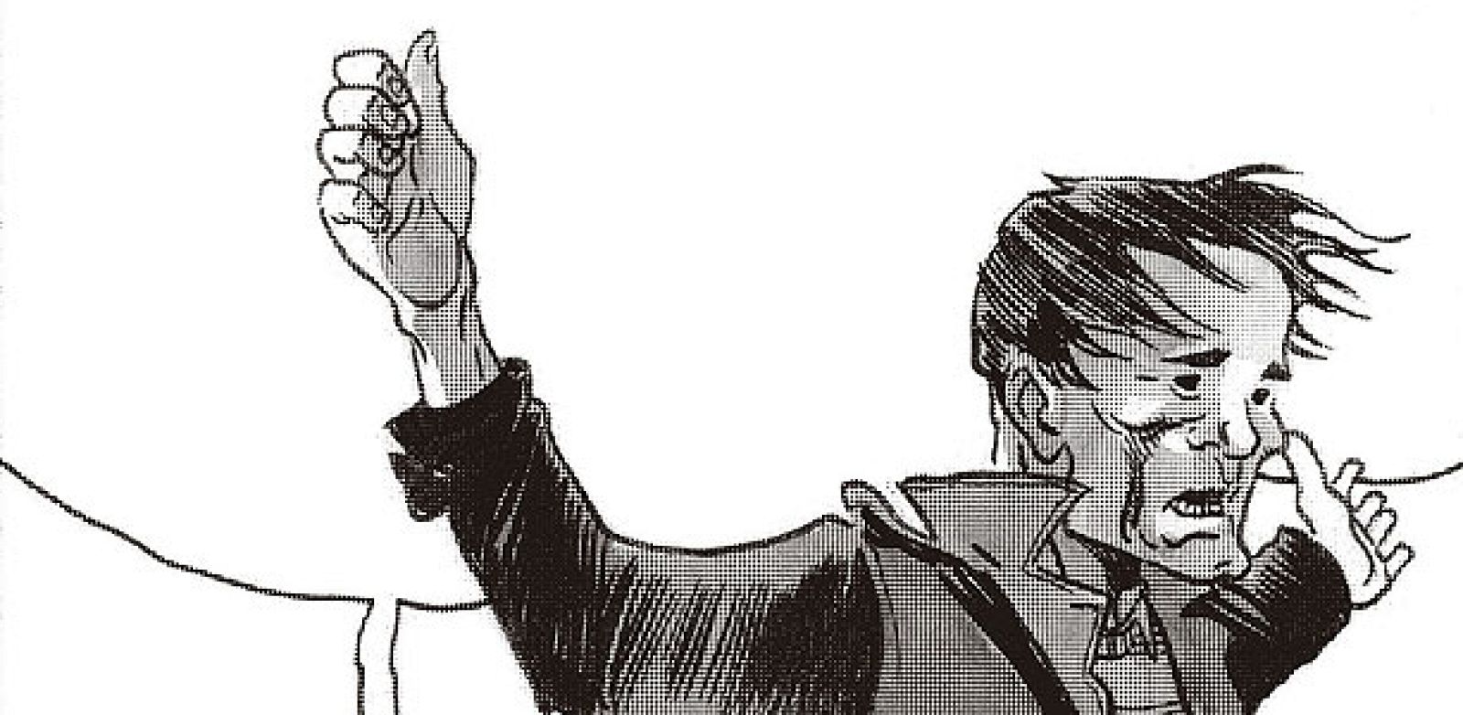 Fragmento de una viñeta de 'Pasolini', de Davide Toffolo