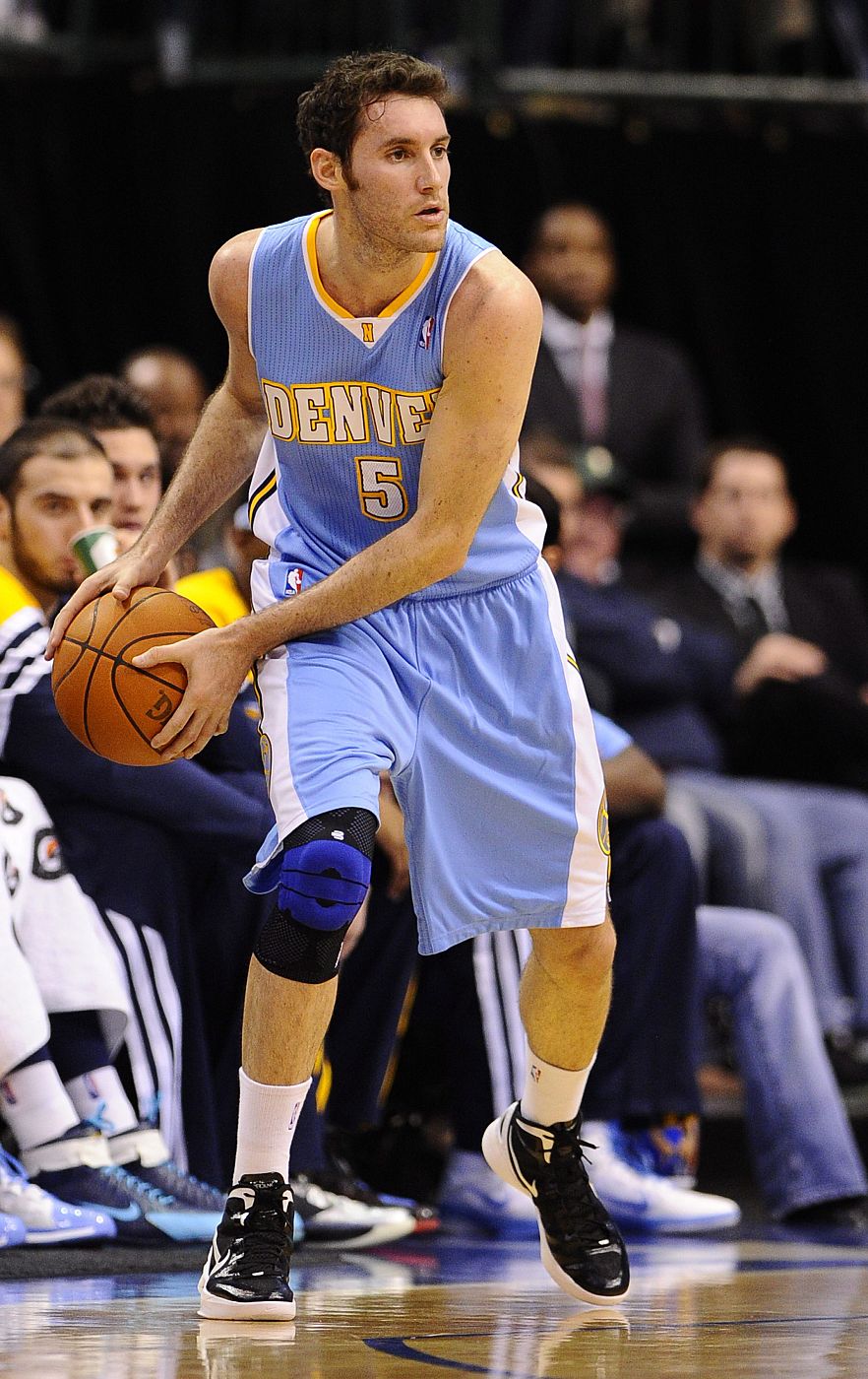 El jugador de los Denver Nuggets Rudy Fernandez.