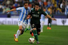 El Betis puso los goles, el Málaga el juego y la victoria se fue a Sevilla
