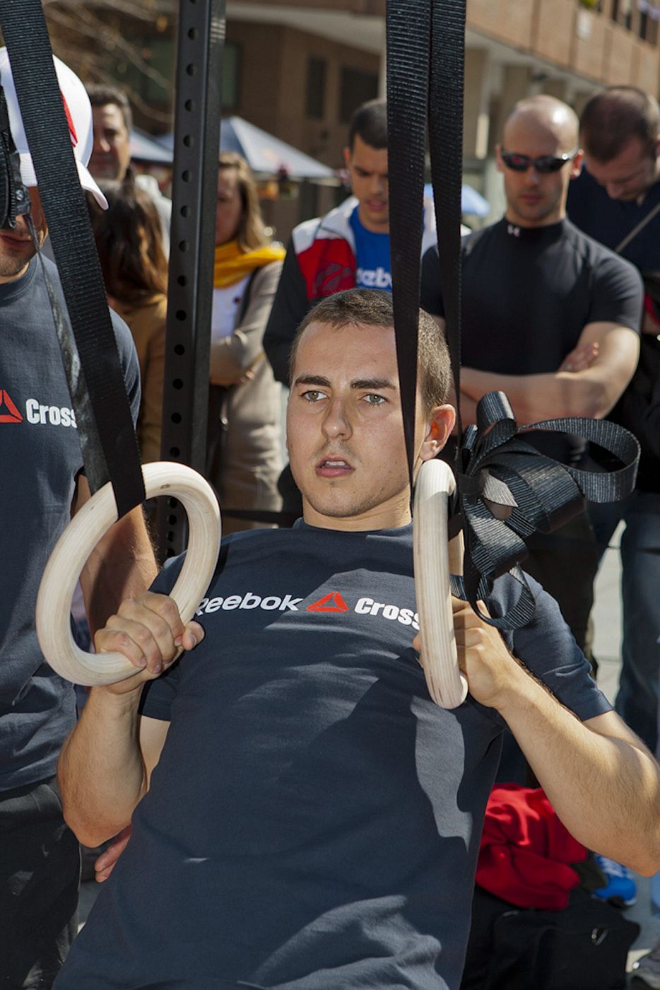 JORGE LORENZO EXHIBIÓ CONDICIÓN FÍSICA EN MADRID