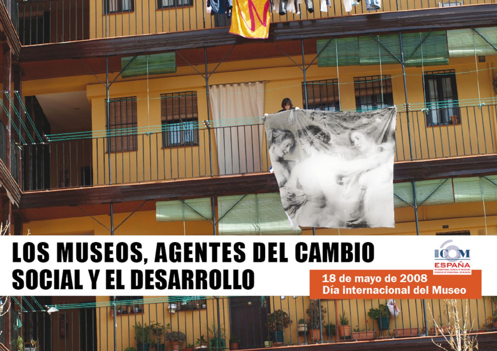 Cartel del Día Internacional del Museo 2008