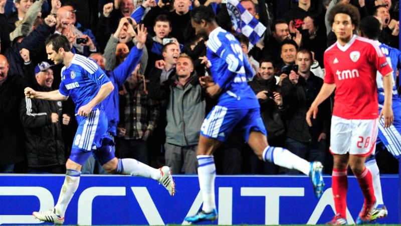 El Chelsea elimina al Benfica con la ley del mínimo esfuerzo por bandera (2-1)