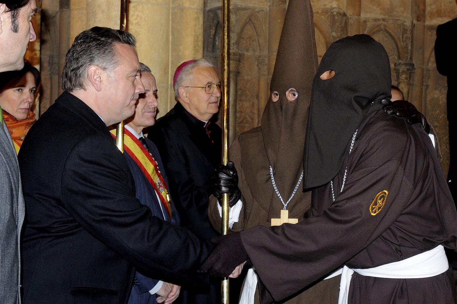 PRESO INDULTADO EN LA PROCESIÓN DEL PERDÓN EN LEÓN