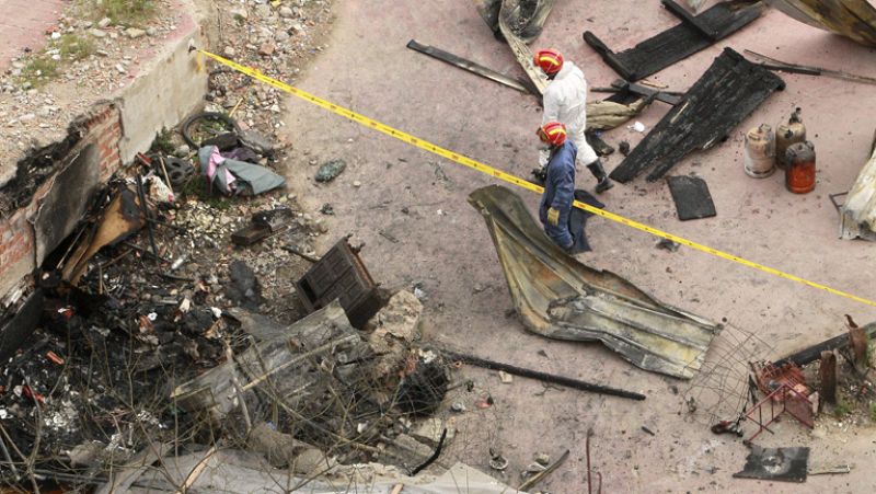 Mueren cuatro personas al incendiarse la barraca donde vivían en Barcelona