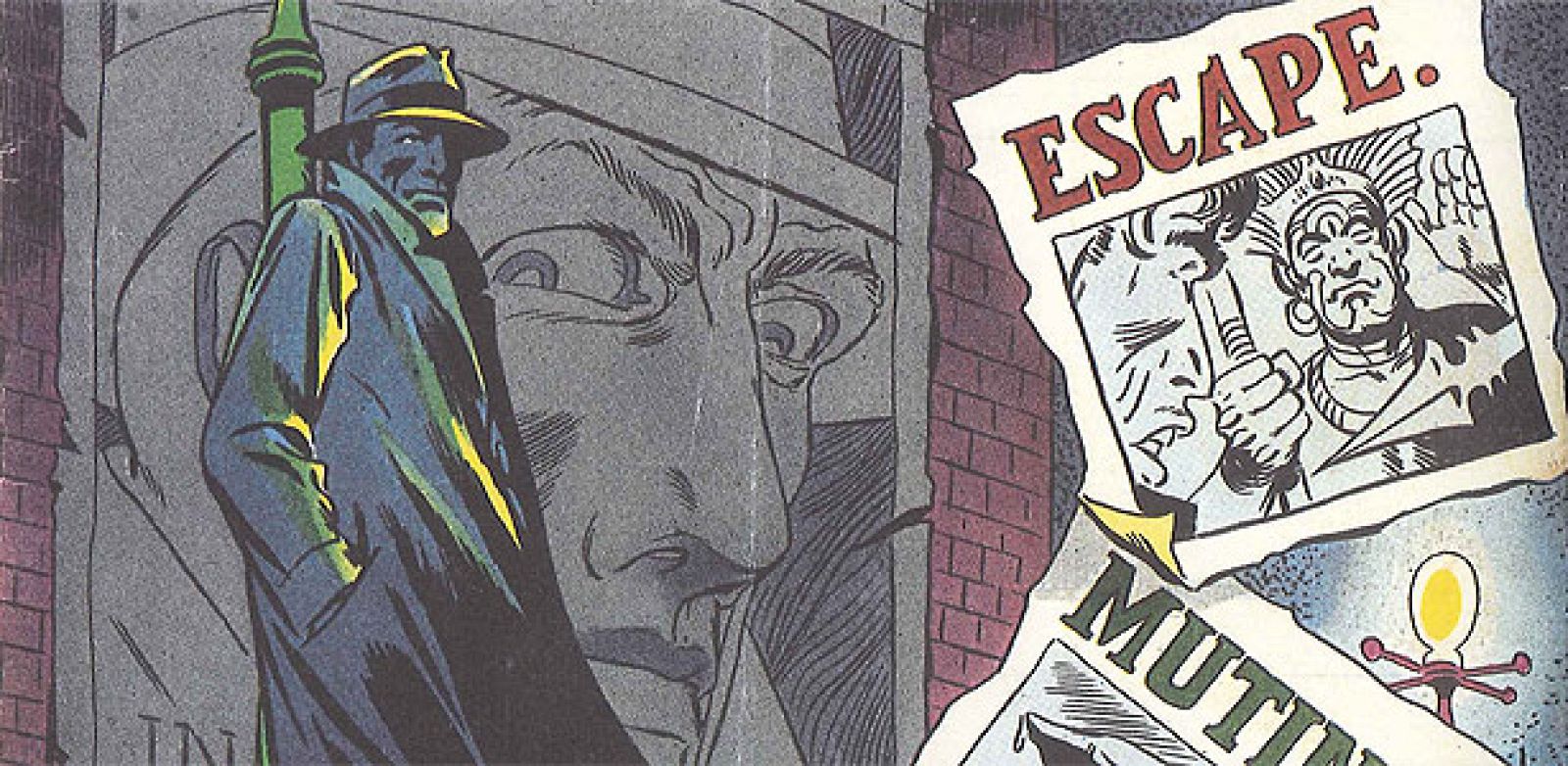 Fragmento de una portada recogida en 'Los archivos de Steve Ditko 2: Mundos inexplorados'