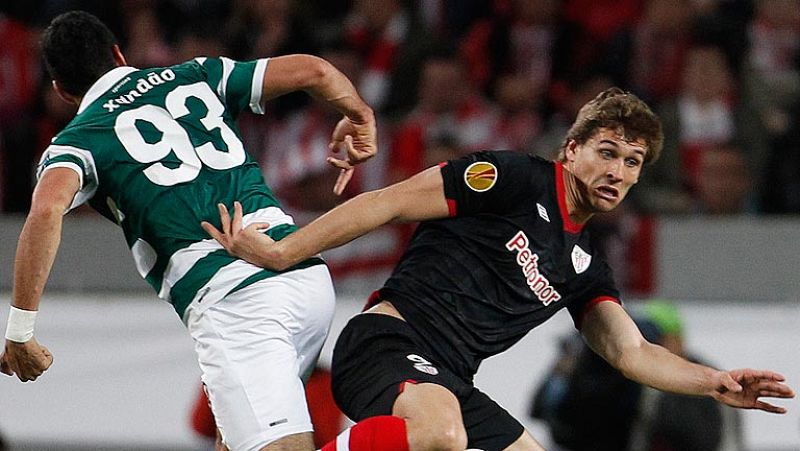 El Sporting de Portugal le arrebata al Athletic su magia europea (2-1)