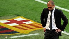 Guardiola: "Felicitar al Madrid por la victoria y por el título de Liga"