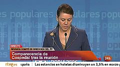 El PP recuerda a CiU que fue "responsable" y aprobó sus presupuestos en Cataluña
