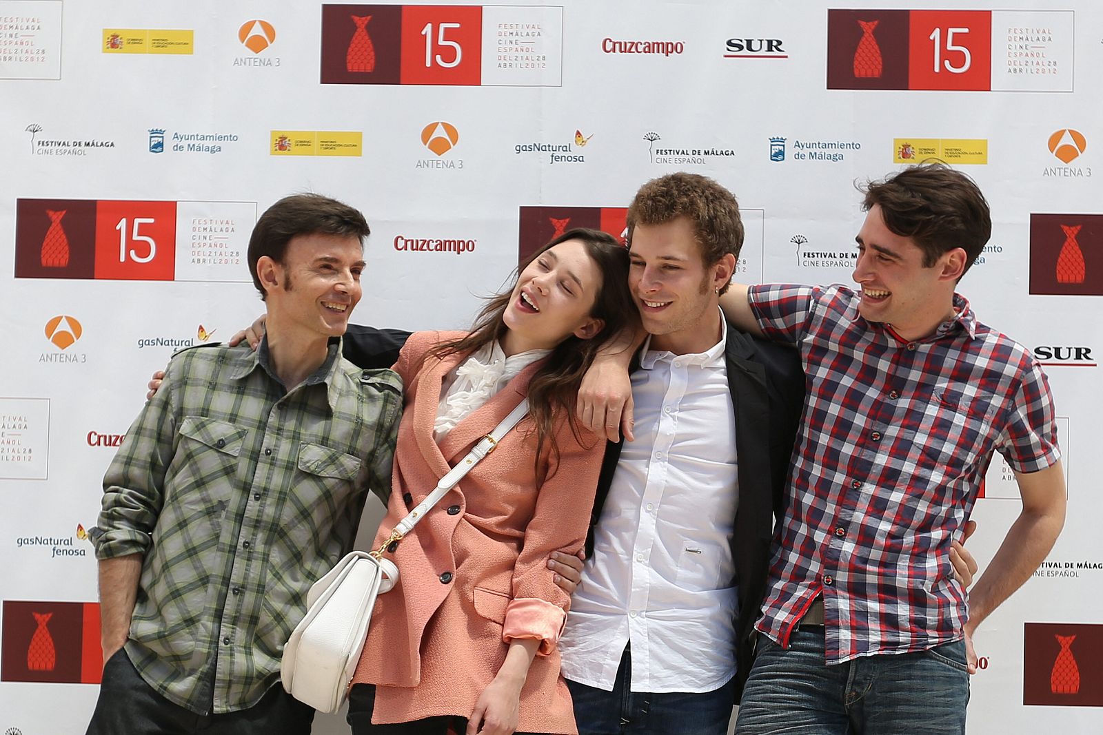 EL EQUIPO DE "EL SEXO DE LOS ÁNGELES" EN EL FESTIVAL DE CINE DE MÁLAGA