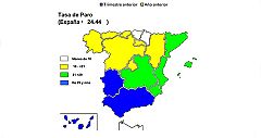 El paro sube en todas las CC.AA., salvo Melilla: Andalucía, Canarias y Extremadura superan el 32%