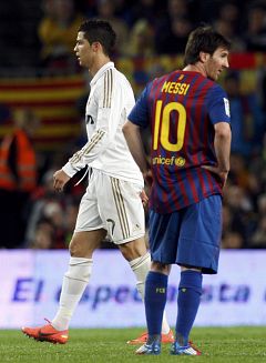 Cristiano Ronaldo y Messi empatan a 43 goles y siguen su duelo por el 'pichichi' y la Bota de Oro