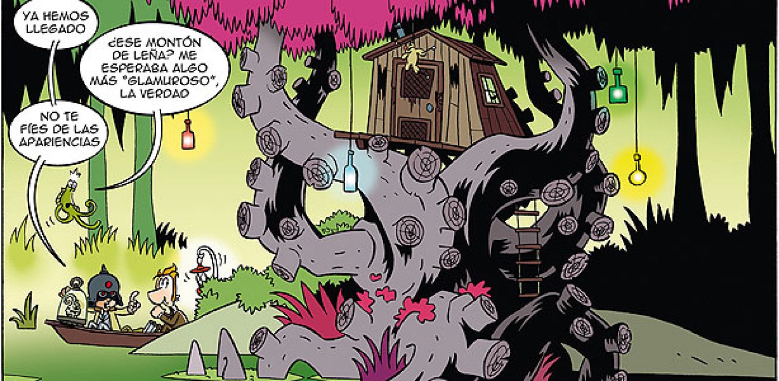 Detalle de una viñeta de 'Secretos arcanos', de Ángel A. Svoboda