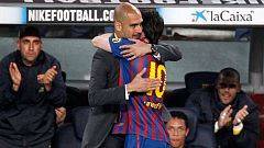 Messi, el mejor regalo para Guardiola en su despedida del Camp Nou (4-0)
