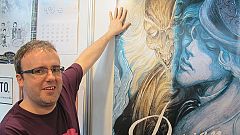 Enrique Corominas recrea la belleza de 'El retrato de Dorian Gray' en el cómic