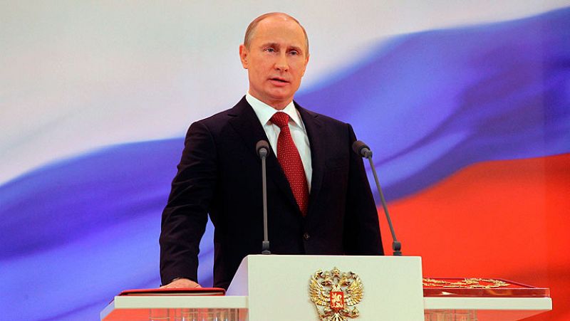 Vladimir Putin asume la presidencia de Rusia por tercera vez en medio de fuertes protestas