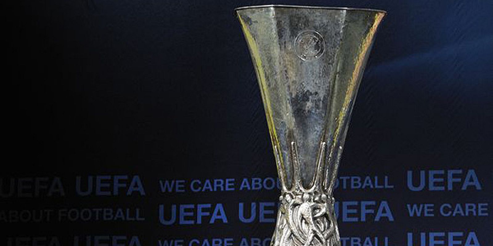 Imagen del trofeo de la UEFA Europa League.