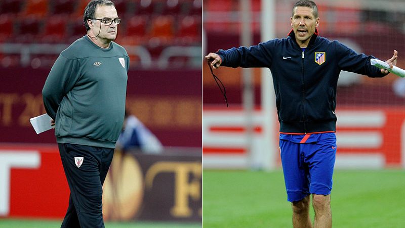 La final de la "ilusión" para Bielsa y Simeone