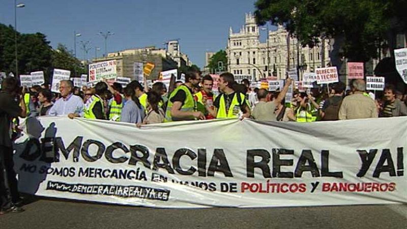 #12M15M, la reválida para un movimiento en el que los expertos ven una apuesta por la regeneración 