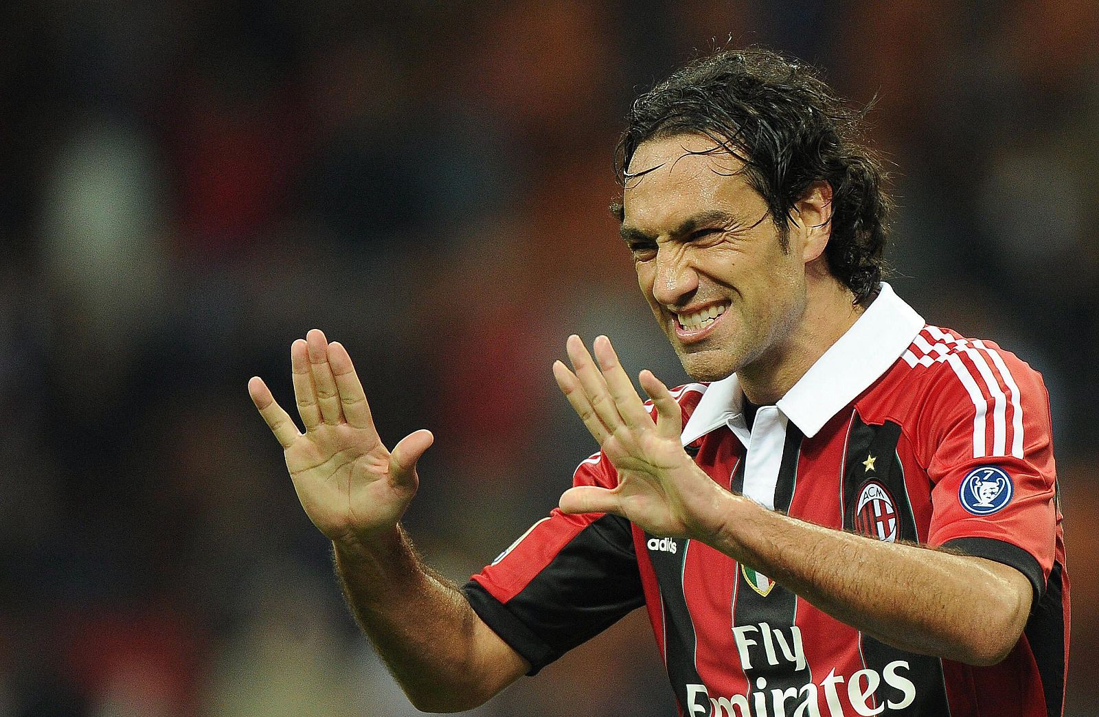 El jugador del Milan, Alessandro Nesta