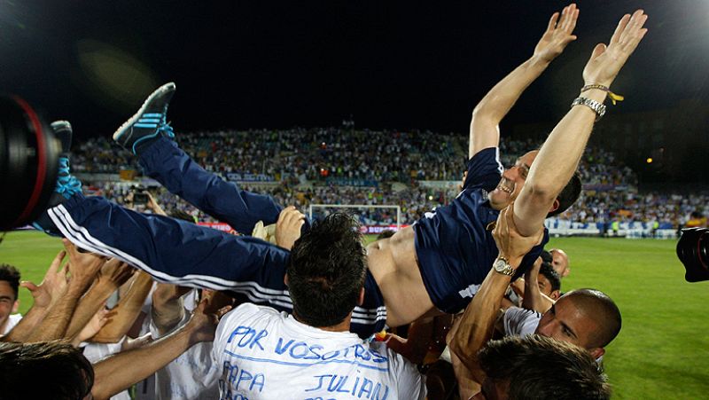Manolo Jiménez, Tamudo y Falcao, los héroes de la salvación de Zaragoza, Rayo y Granada