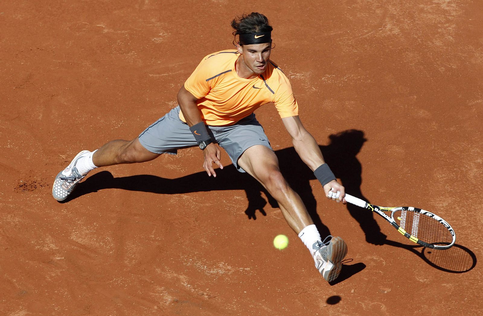 Rafael Nadal ha ganado cinco veces el torneo Masters 1000 de Roma.