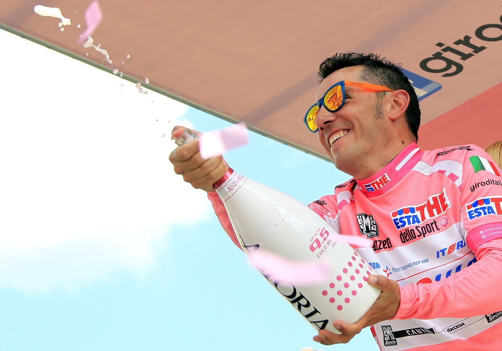 El líder del Katusha, Joaquim "Purito" Rodríguez