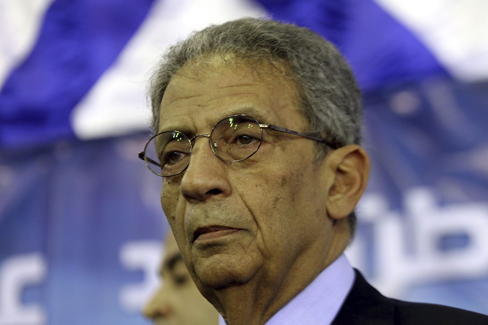 El candidato presidencial de Egipto, Amro Musa.