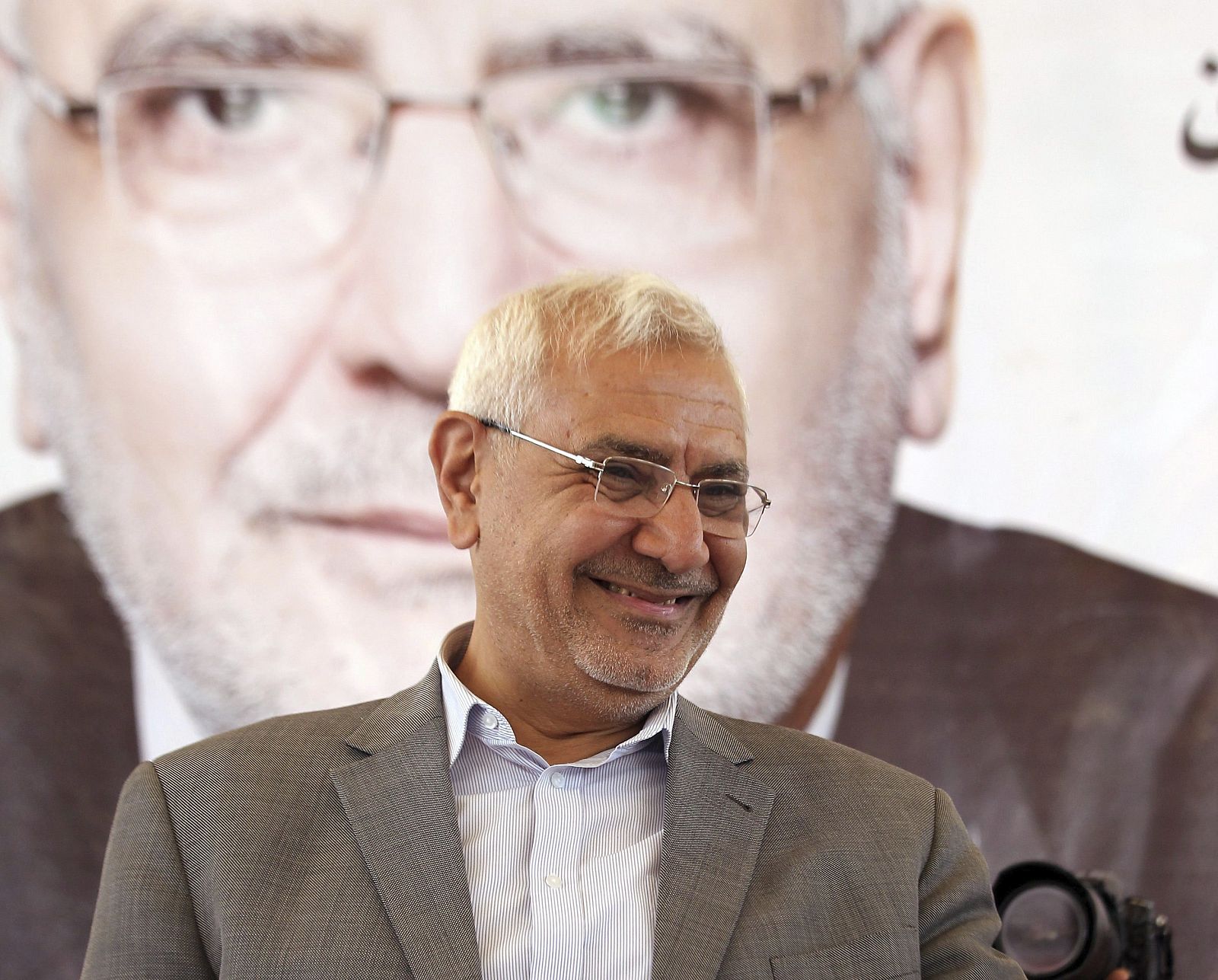 El candidato islamista moderado a la presidencia de Egipto, Abdelmoneim Abul Futuh